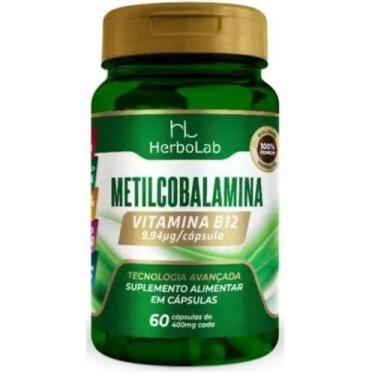 Imagem de Metilcobalamina Vitamina B12 60cps Herbolab