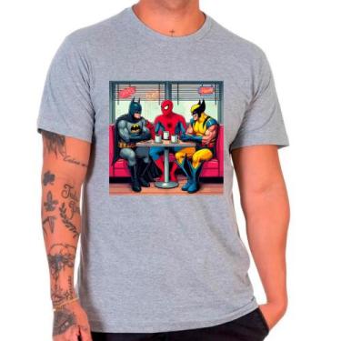 Imagem de Camiseta batman super herói camisa regata masculina lançamento 01 - DE
