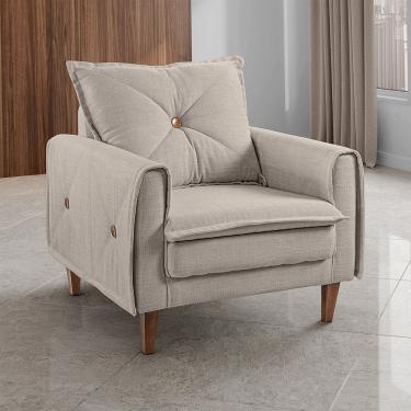 Imagem de Poltrona Miami em Madeira de Eucalipto Movellu Home