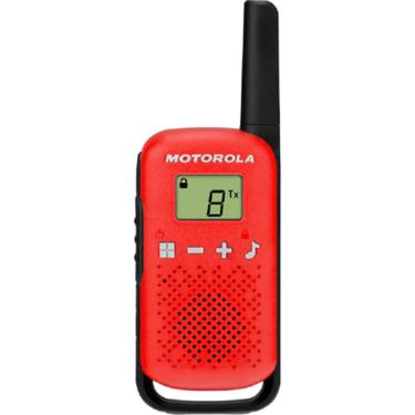 Imagem de Rádio Comunicador Motorola Talkabout T110BR 25km Vermelho