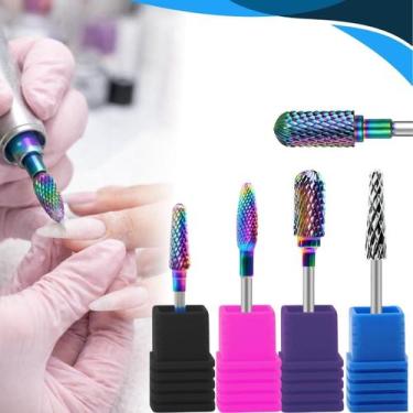 Imagem de Kit 4 Broca De Unha Tungstênio Linha Profissional Cor ul - Palaziun