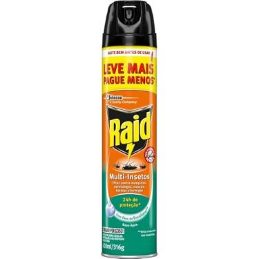 Imagem de Raid Inseticida Aerosol Multi Insetos Eucalipto Leve Mais Pague Menos 420ml