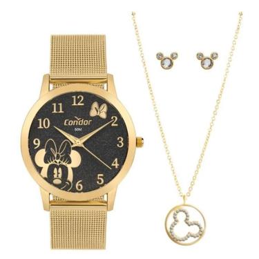 Imagem de Kit Relógio Condor Feminino CO2035NGI/K4P-Feminino