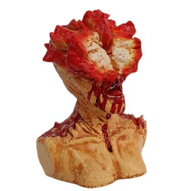 Imagem de Porta-canetas Resin Bust The Last of Us Zombie Head Design