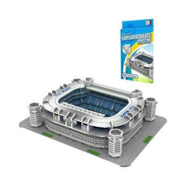 Imagem de Modelo De Quebra-Cabeça 3D De Estádios De Futebol: Bernabéu, Camp Nou,