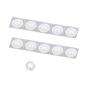 Imagem de Adesivos NFC 50pcs 30pcs 10pcs Ntag213 Ntag215 13.56 MHz Etiquetas Ade