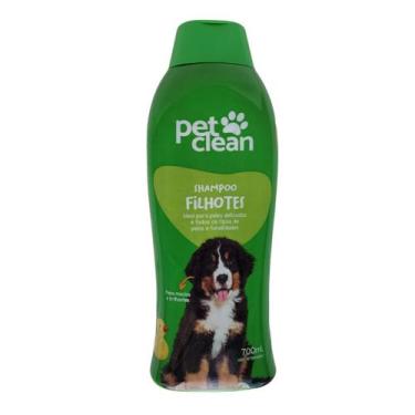 Imagem de Shampoo Pet Clean 2 em 1 Filhotes Cães Cachorros Pet 700ml