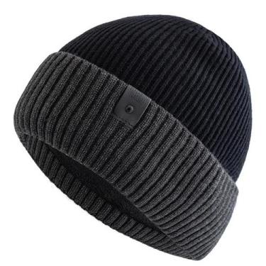Imagem de Gorro De Inverno Unissex Forrado Com Fleece, Quente E Macio, Ideal Par