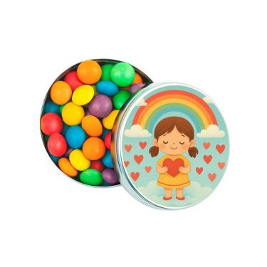 Imagem de Kit 30 Latinhas Lembrancinhas Chuva de Amor