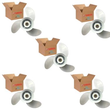 Imagem de KIT 5 Hélice Motor de Popa  15hp 9.1/4 X 10.1/2