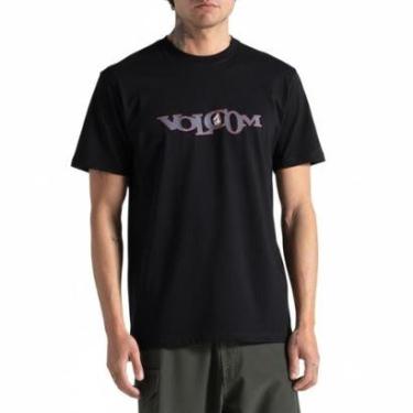 Imagem de Camiseta Plus Size Volcom Skidder-Masculino