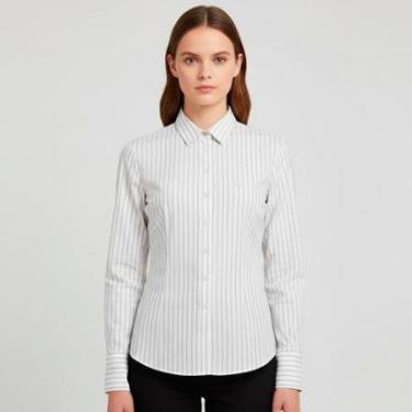 Imagem de Camisa Dudalina Slim Fit Listrada Feminino-Feminino