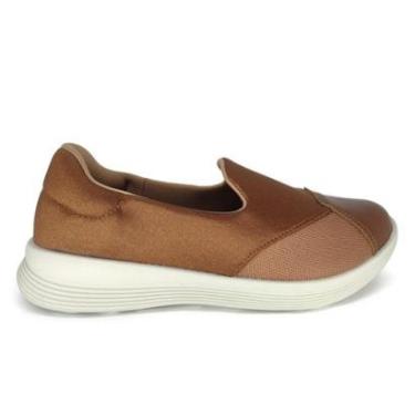 Imagem de Tênis Usaflex Feminino Caminhada Joanete Conforto Slip On-Feminino