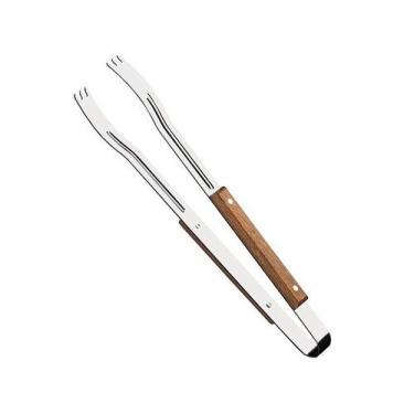 Imagem de Pegador De Churrasco Tramontina 26400/100, Prata, 1 unidade
