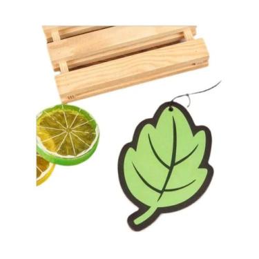 Imagem de Aromatizador Automotivo Com Aroma De Baunilha, 6 Peças Em Formato De F