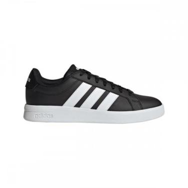 Imagem de Tenis Adidas Grand Court Base 30 KJ7810 Masculino, Preto, 41
