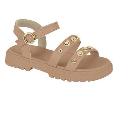 Imagem de Sandalia molekinha tratorada ref 2344.142.9569 menina, 34, Nude