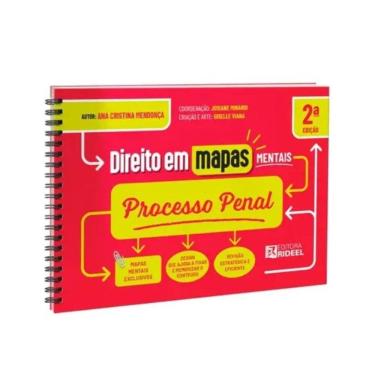 Imagem de Direito em mapas mentais - Processo Penal