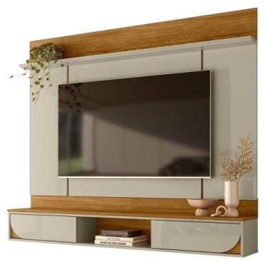 Imagem de Painel Suspenso Para Tv 65 Pol Aura 2 Portas Deslizantes 182 cm Madete