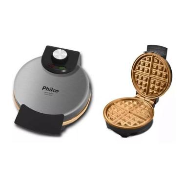 Imagem de Waffle Maker Philco Maxx Gold PWM02PG 11 Níveis Temperatura 850w 127v 