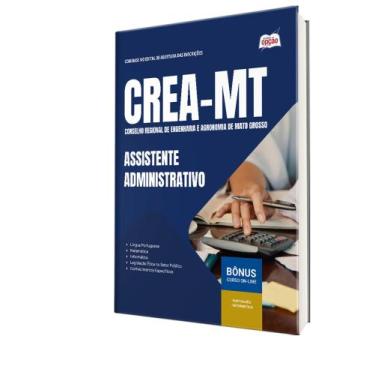 Imagem de Apostila CREA-MT - Assistente Administrativo - Apostilas Opção