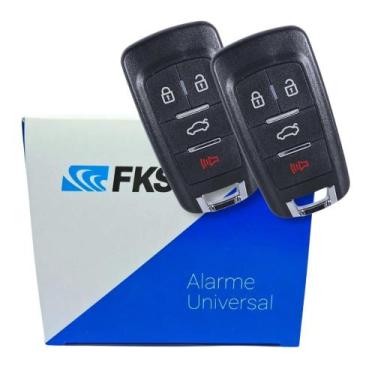 Imagem de Alarme automotivo universal fks fk904 cb com bloqueador