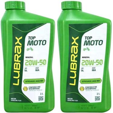 Imagem de Óleo Mineral 20w50 Moto Lubrax 2 Litros