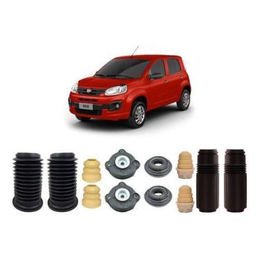 Imagem de Kit Do Amortecedor Dianteiro Traseiro Completo Uno 2010/2020 - QualyKi