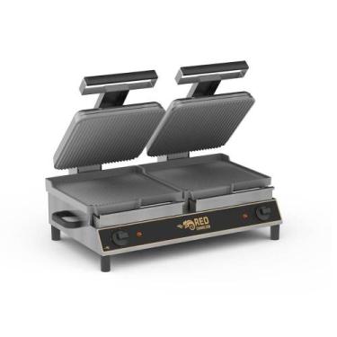 Imagem de Sanduicheira Dupla Elétrica Estriada 220V SPADE, 220V