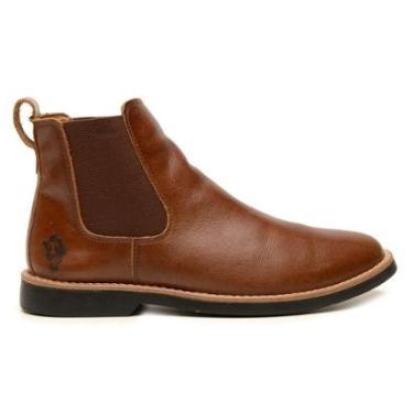 Imagem de Bota Chelsea ThaBel Horse Anti Perfuro Conhaque-Unissex