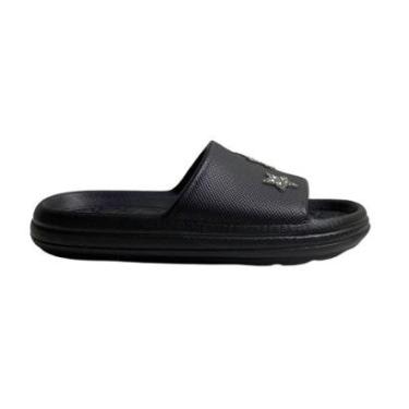 Imagem de Chinelo Slide Molekinha Infantil Menina 2338111 Preto-Feminino