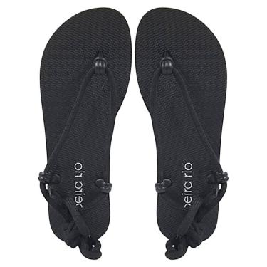 Imagem de Sandália Rasteira Chinelo De Dedo Amarrar Beira Rio 8449905
