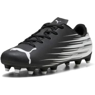 Imagem de Chuteira Campo Puma Attacanto II Masculina - Preto e Branco, 39