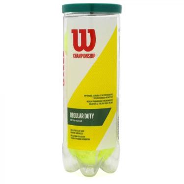 Imagem de Tubo de Bola de Tênis com 3 unidades Wilson Championship Regular Duty 