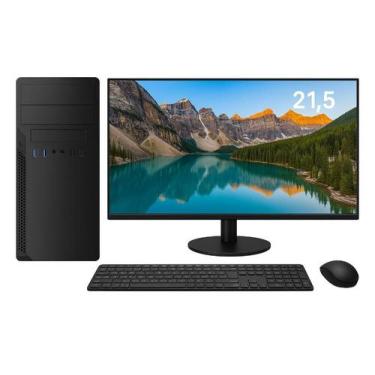 Imagem de Computador Completo Intel Core i3 8GB SSD 240GB Monitor LED 19.5" HDMI