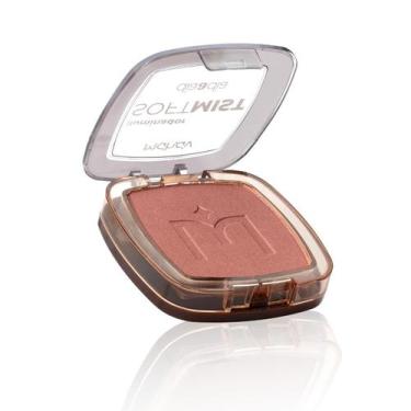 Imagem de Iluminador Facial Em Pó Compacto Soft Mist Dia a Dia Mahav, Soft Rose