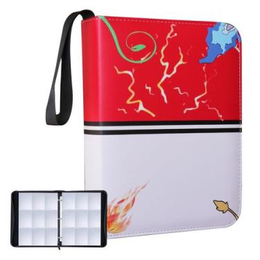 Imagem de Fichário Deluxe Fweel para Cards Colecionáveis com 900 Bolsos e Zíper