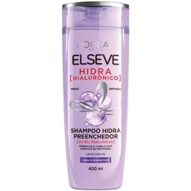 Imagem de Shampoo Preenchedor L'Oréal Paris Elseve - Hidra Hialurônico, 400ml
