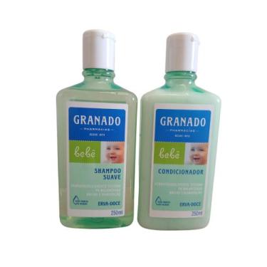 Imagem de Kit Granado Bebê 1Shampoo+1Condicionador Suave Erva Doce