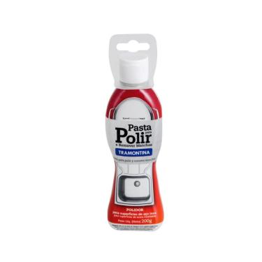 Imagem de Pasta para Polimento e Remoção de Manchas em Aço Inox 200G para Superfícies de Pias e Panelas Tramontina