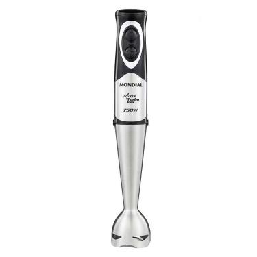 Imagem de Mixer de Mão Turbo Haste Inox Mondial M-16-BI 500W 1 Velocidade Preto 110V