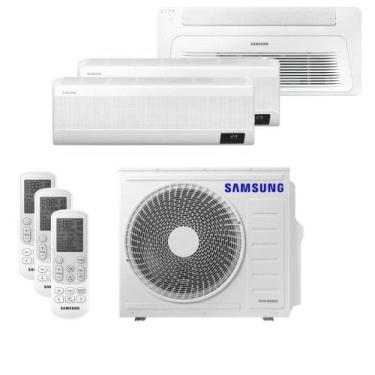 Imagem de Ar Condicionado Multi Tri Split HW e K7 Samsung Wind Free 24000 BTU (2