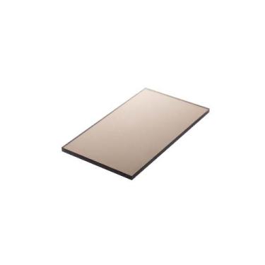 Imagem de Chapa de Policarbonato Compacto Bronze 4mm - 2,05m x 3,00m - RM Polica