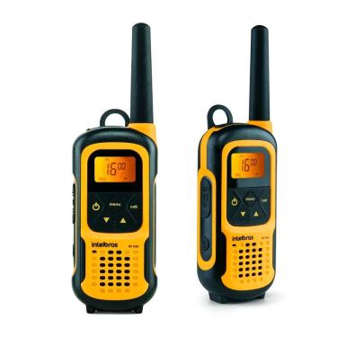 Imagem de Rádio Comunicador Intelbras RC 4102 com IP67 e Sensor de Imersão Preto 2 Unidades