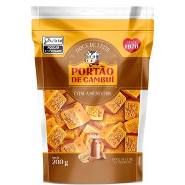 Imagem de Doce de Leite c/ Amendoim PORTÃO DO CAMBUI Pouch 200g - PORTÃO DO CAMB