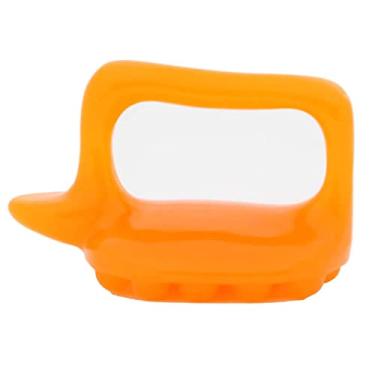 Imagem de Massageador corporal portátil cera de abelha resina massagem ferramentas para pescoço cabeça traseira 4 opções de formas Elitzia ETML1067 (Tartaruga massagem corporal laranja)