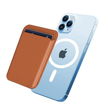 Imagem de Suporte magnético para carteira de cartão com MagSafe para iPhone 15 Pro Max/15 Pro/15 Plus/15, para iPhone 14 Pro Max/14 Plus/14 Pro/14, para iPhone 13 Pro Max/13 Pro/13/13 Mini, para iPhone 12/12