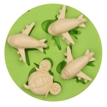 Imagem de Molde De Silicone Avião, Carruagem