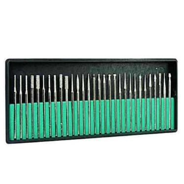 Imagem de Kit 30 Brocas Lixa Para Lixadeira De Unhas Elétrica Manicure