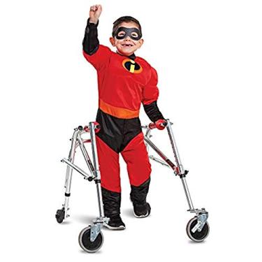 Imagem de Incredibles Dash Costume for Kids, Official Adaptive Pixar The Incredibles Costume with Accessibility Features, Classic Size edium (7-8)